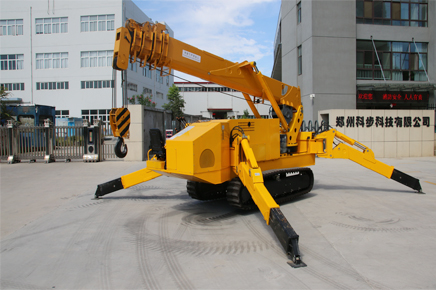 蜘蛛式小型吊車未來(lái)的發(fā)展形勢(shì)解析