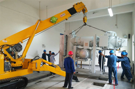 科步科技全新一代伸縮臂履帶起重機(jī)