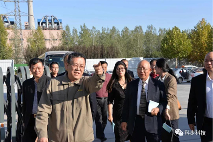 省市區(qū)發(fā)改委領(lǐng)導一行蒞臨科步科技指導工作