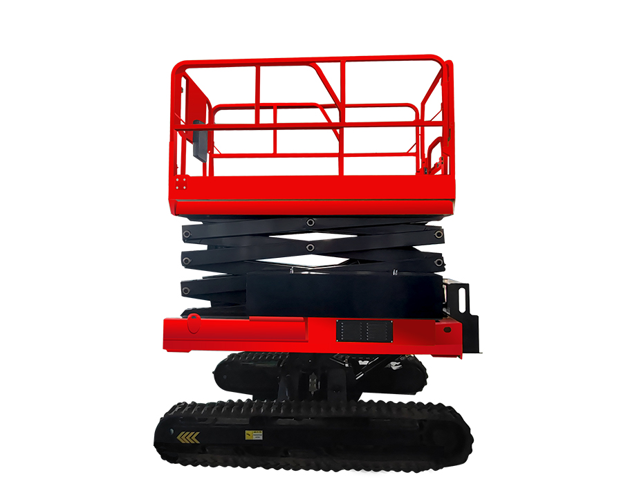 上新啦！科步新品：履帶自調(diào)平式剪叉式高空作業(yè)平臺(tái)