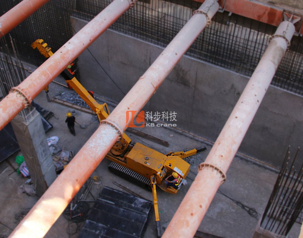 科步科技小吊車助力洛陽地鐵建設(shè)