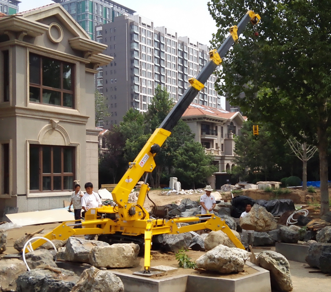 園林施工吊車